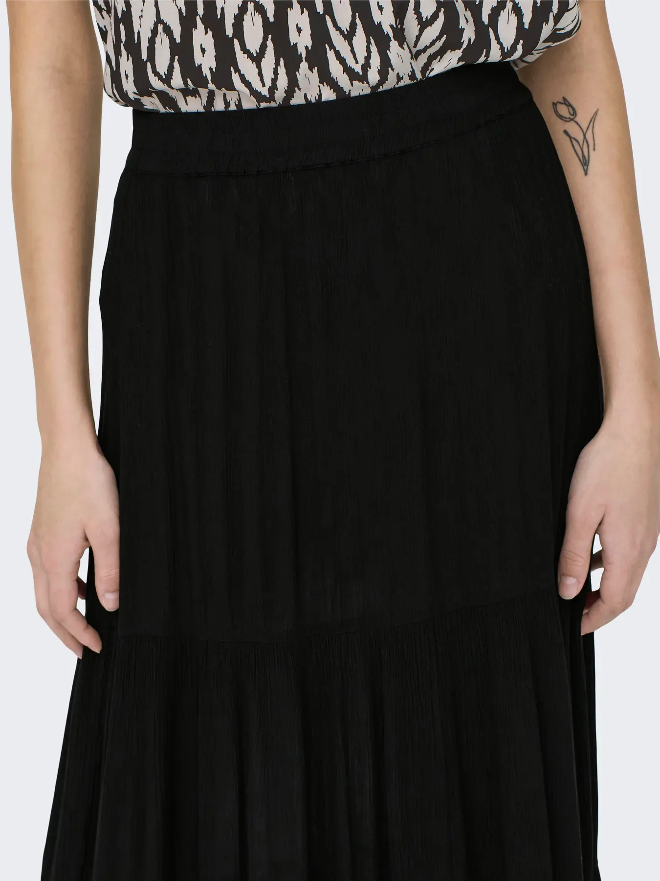 Only - Mikka Kjol Svart - 6