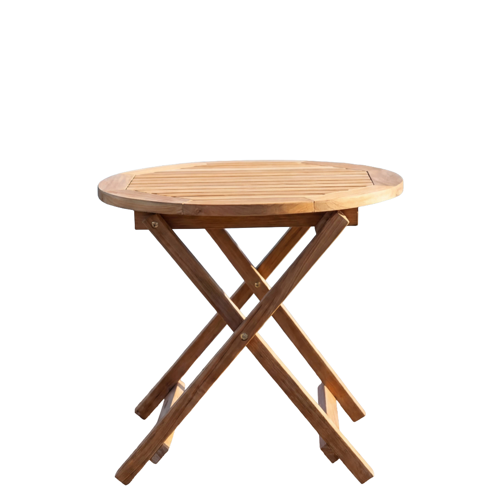 Alnö Runt sidobord i teak - Stockamöllan 