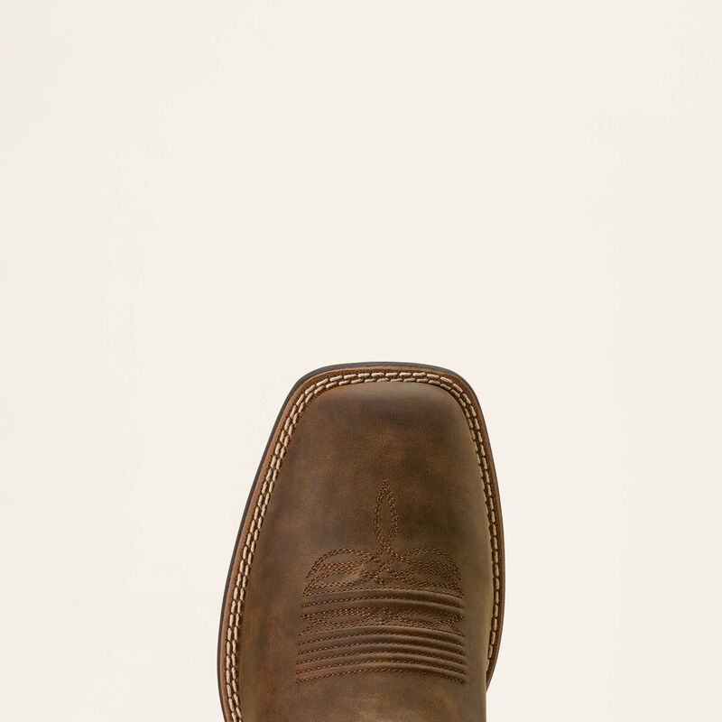 Brush Creek Wide Square Toe Western Boot - 3