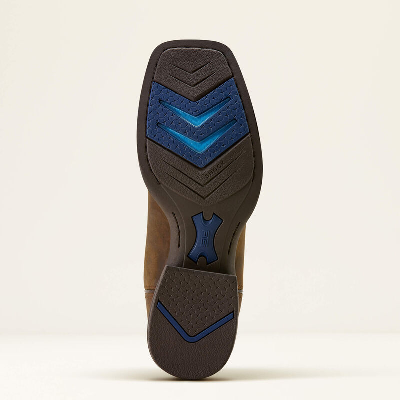 Brush Creek Wide Square Toe Western Boot - 2