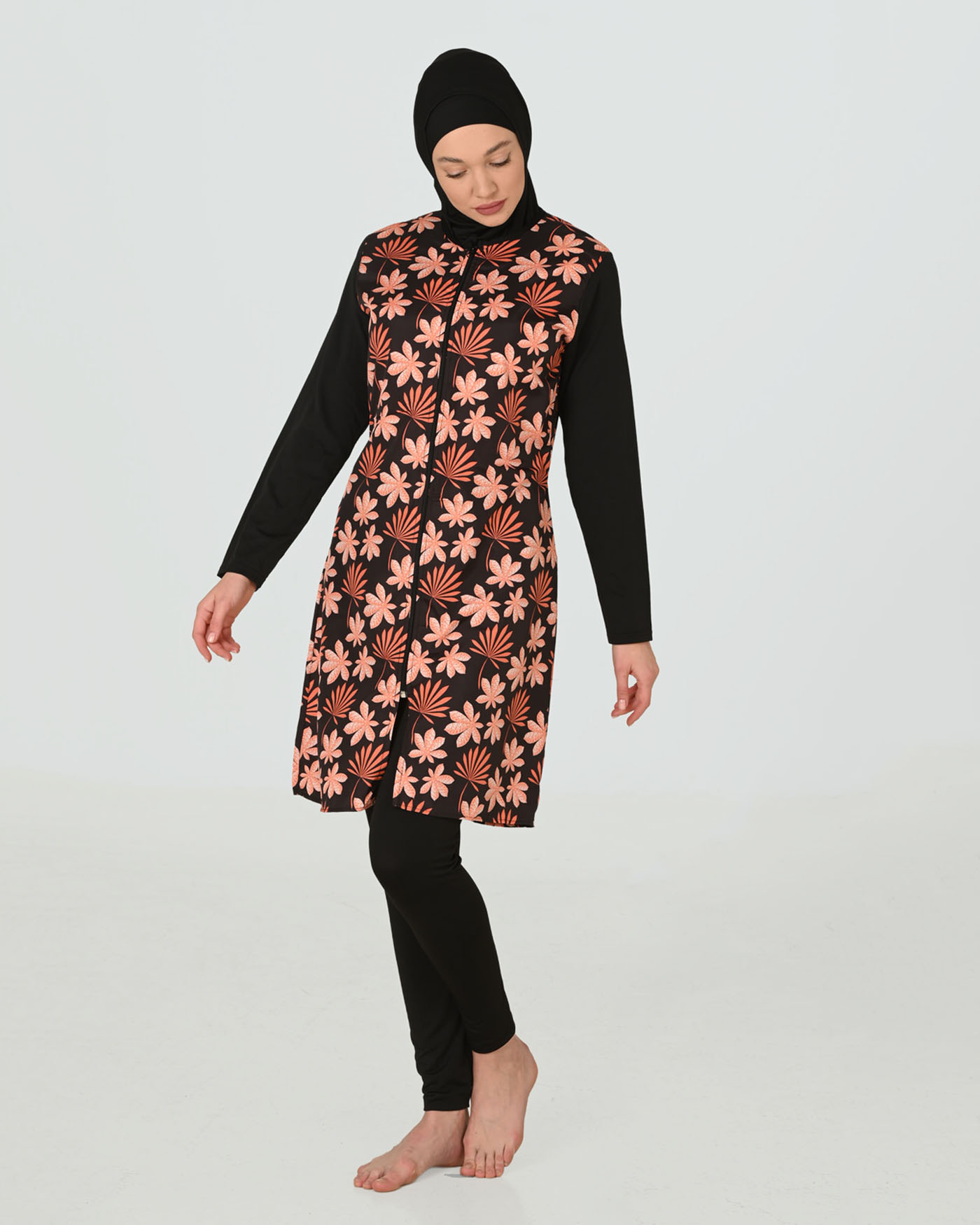 Muslim Swimsuit with hijab - Apricot
