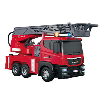 Power X, Rc Firetruck With Water Spray