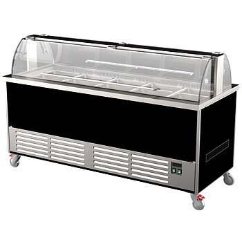 Market buffet trolley -MBKL-5, 1900mm
