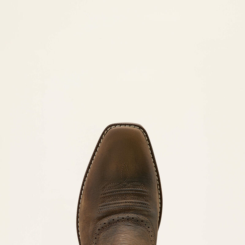Heritage Roughstock Square Toe Western Boot - 4