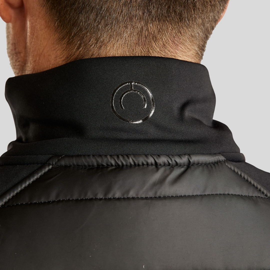 MONTAR EMANUEL SOFTSHELL BODYWARMER VEST - BLACK - 3
