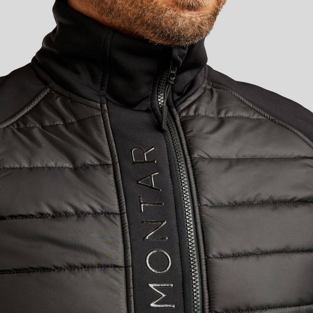 MONTAR EMANUEL SOFTSHELL BODYWARMER VEST - BLACK - 5