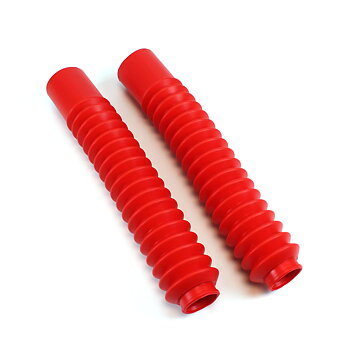 Gummibälg framgaffel röd 340 mm Honda MT50 