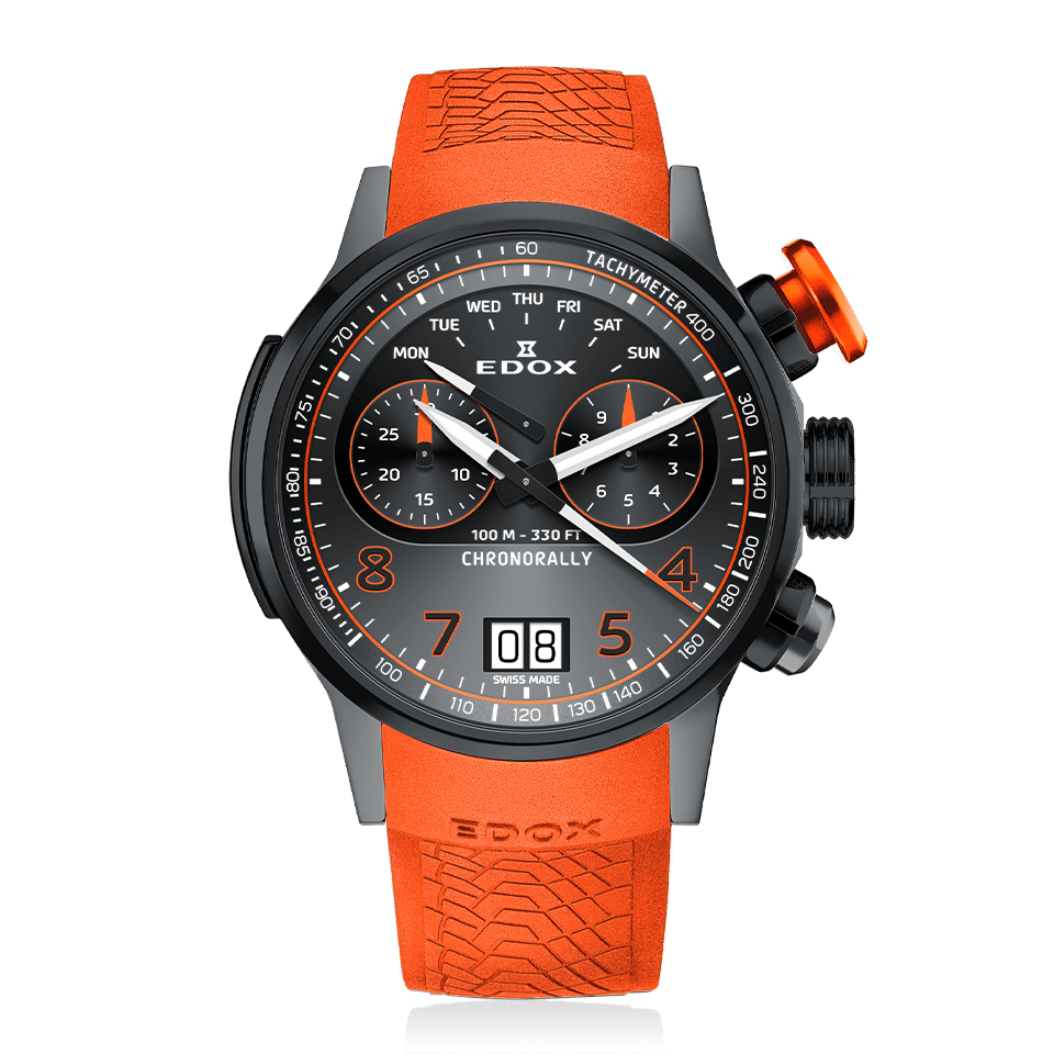 Edox Chronorally Chronograph 45 38003-TINGNOCAO-GNO