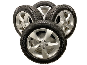 Kompletta Vinterhjul DUBB | 17" MERCEDES V-Klass W447 2014- | A4474012200 | 5x112 7x17 ET51 66.6 +  225/55 R17 101T XL Michelin X-Ice Nort 3 | V44-14 |8|8|8|8mm