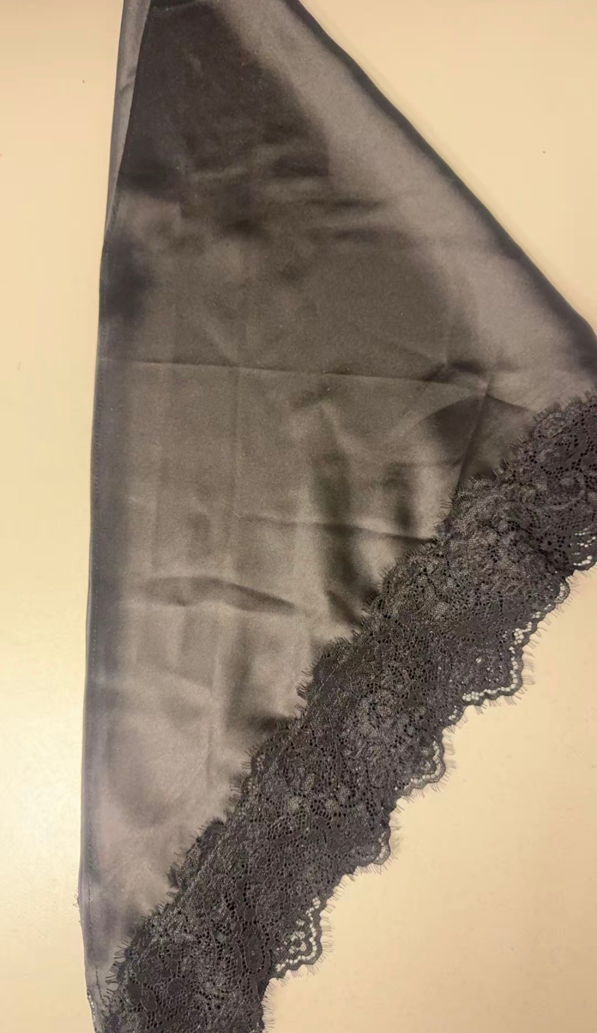 Louise Lace Scarf Black - 2