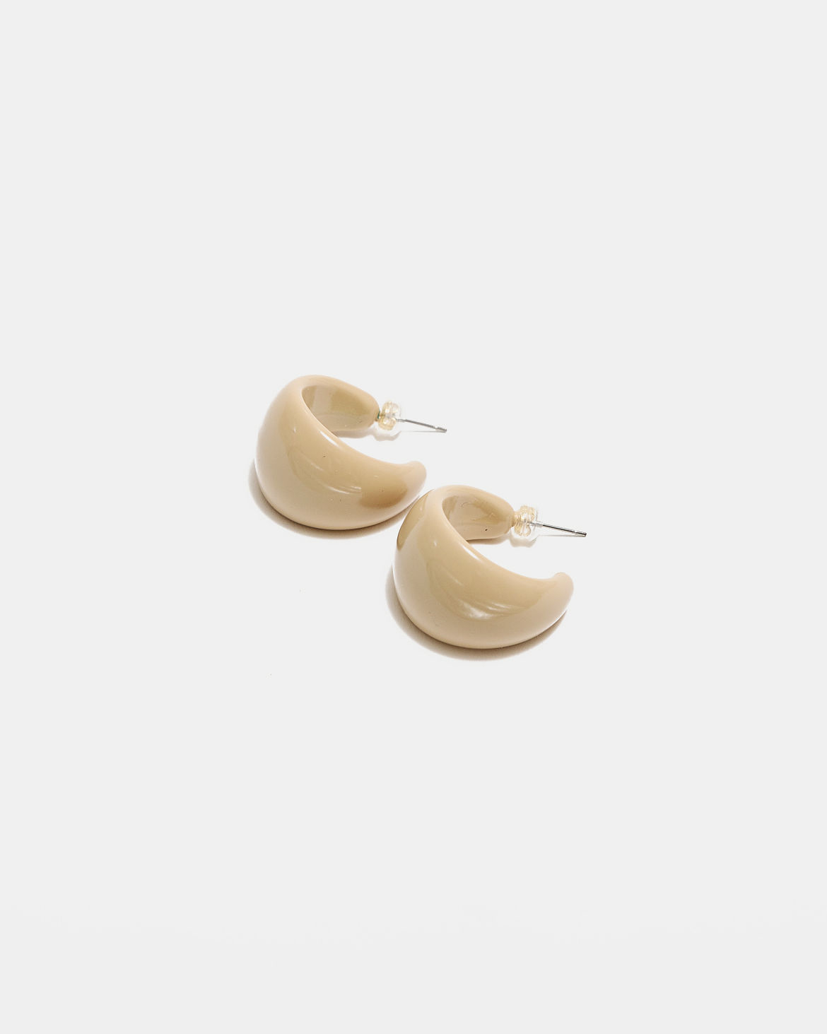Noella Hoops Bone