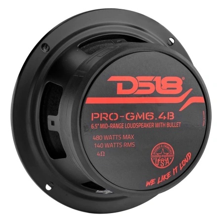DS18 PRO-GM6.4B, 6.5 tums midbas, styck - 3