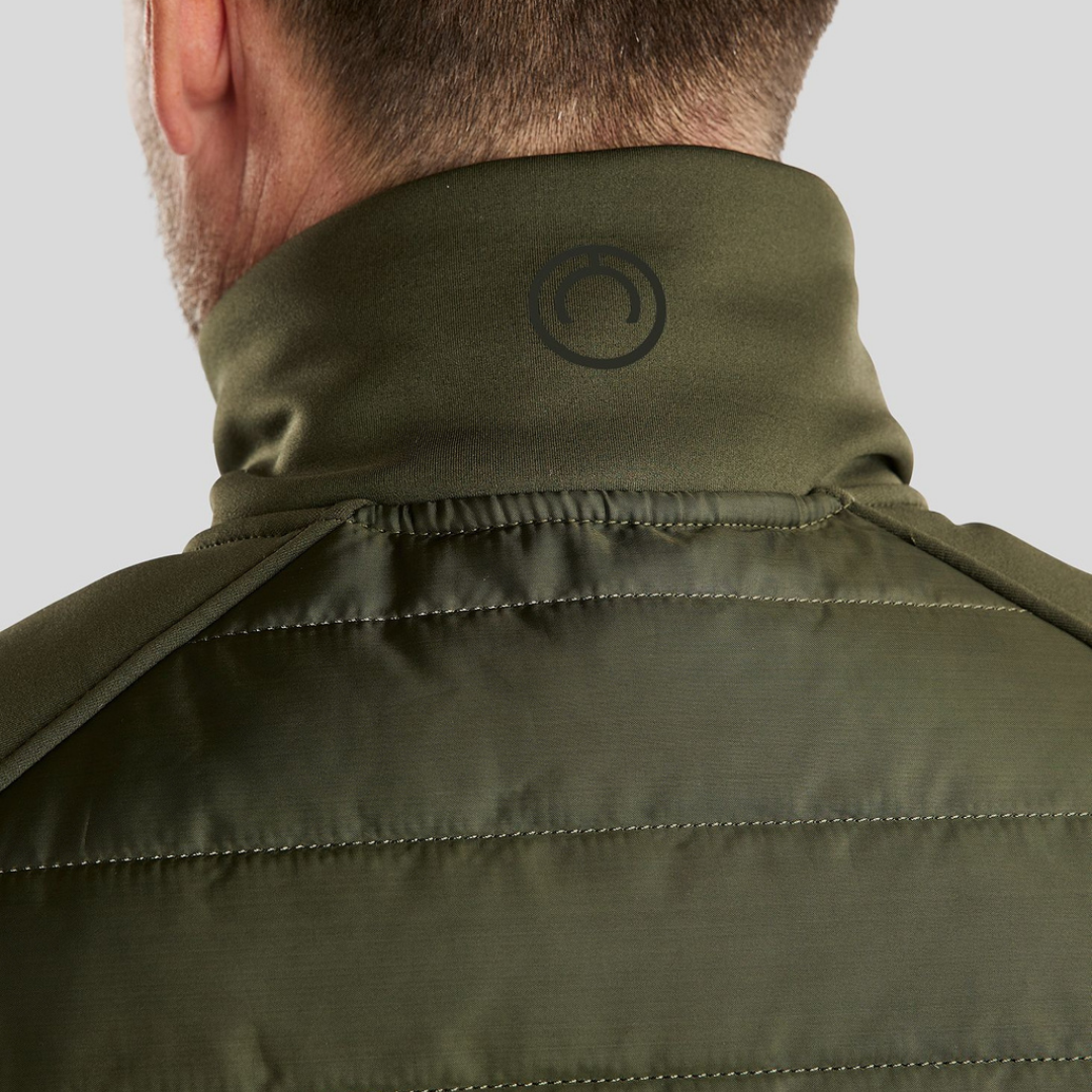 MONTAR EMANUEL SOFTSHELL BODYWARMER VEST - OLIVE - 5