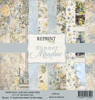  Reprint Summer Meadow Collection 12"x12"