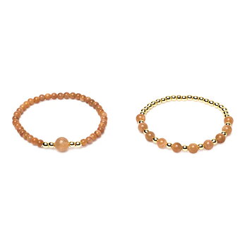 Armband med solsten och hematit