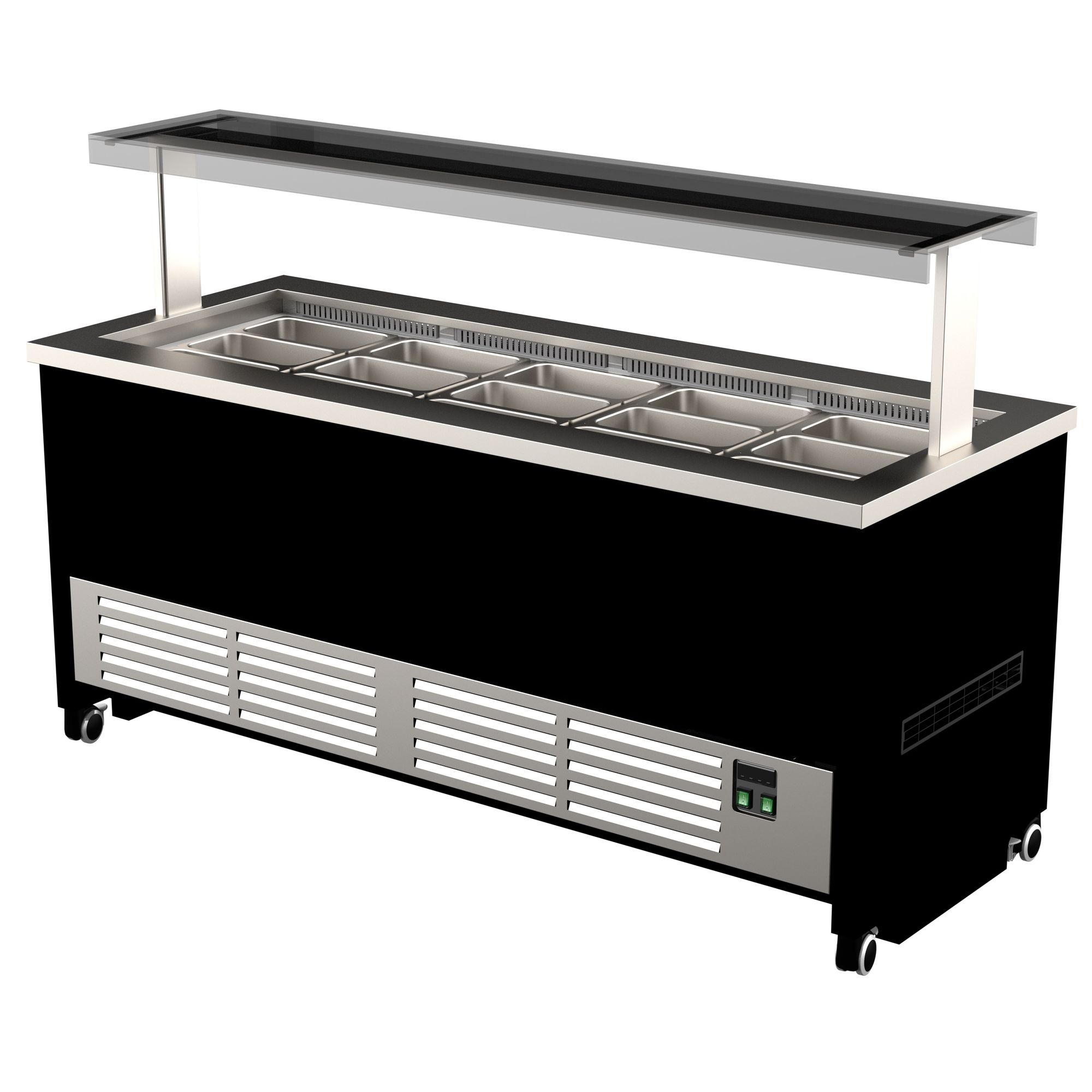 TREND CV Buffet trolley Dry heating, 1900mm