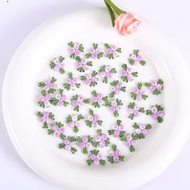 Trio Blomma spetsmärke