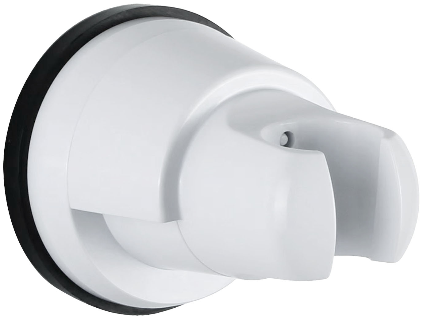 Wall Bracket - Suction Shower Holder - White
