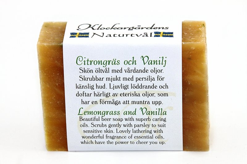 Citrongräs & Vanilj - Naturtvål