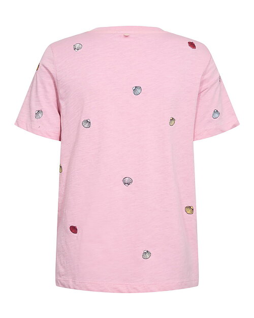 Topp Shellpa rosa med broderade snäckskal - 6