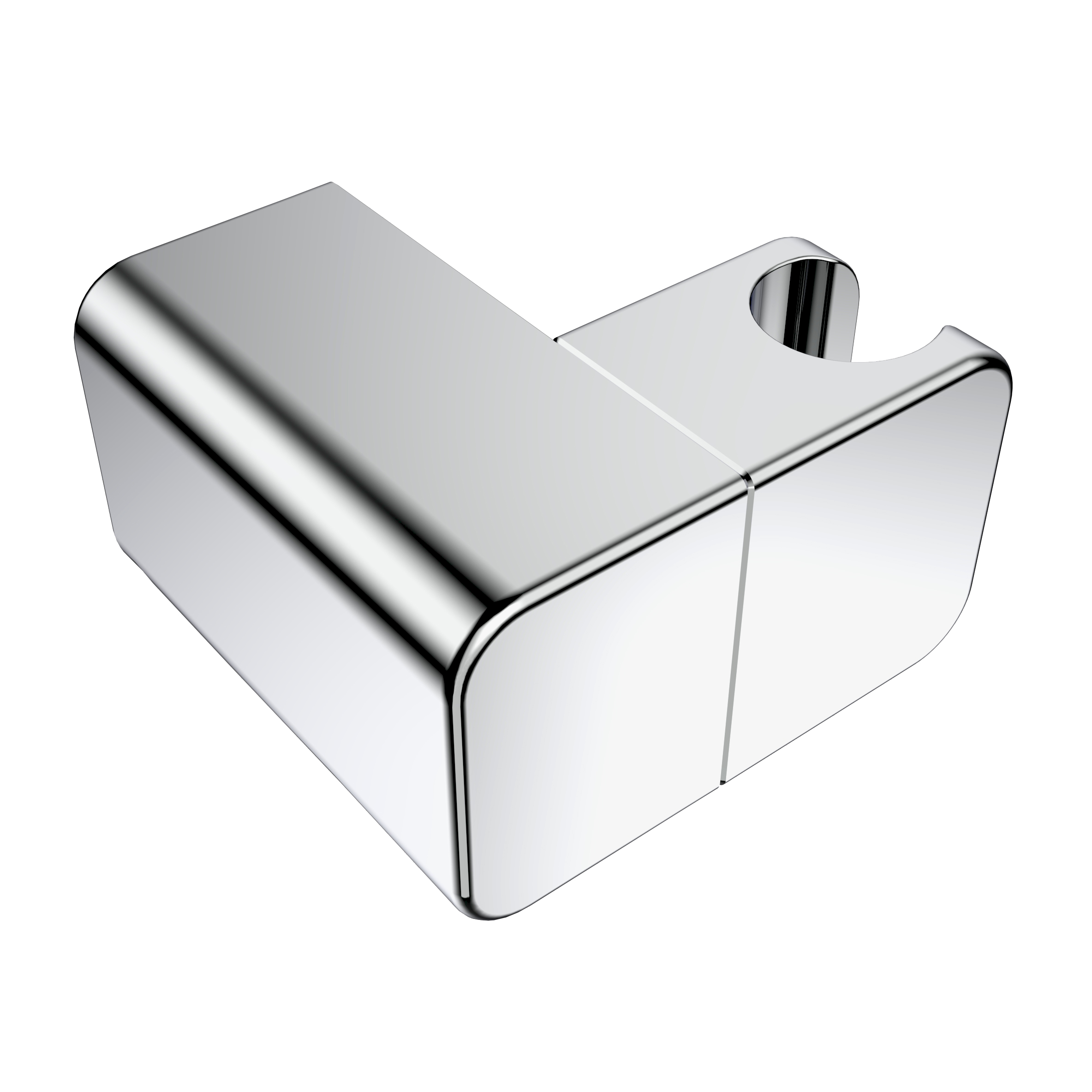 Shower Head Wall Bracket - Pivot - Chrome 