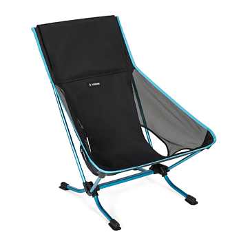 Helinox Beach Chair (re) Black/Cyan Blue