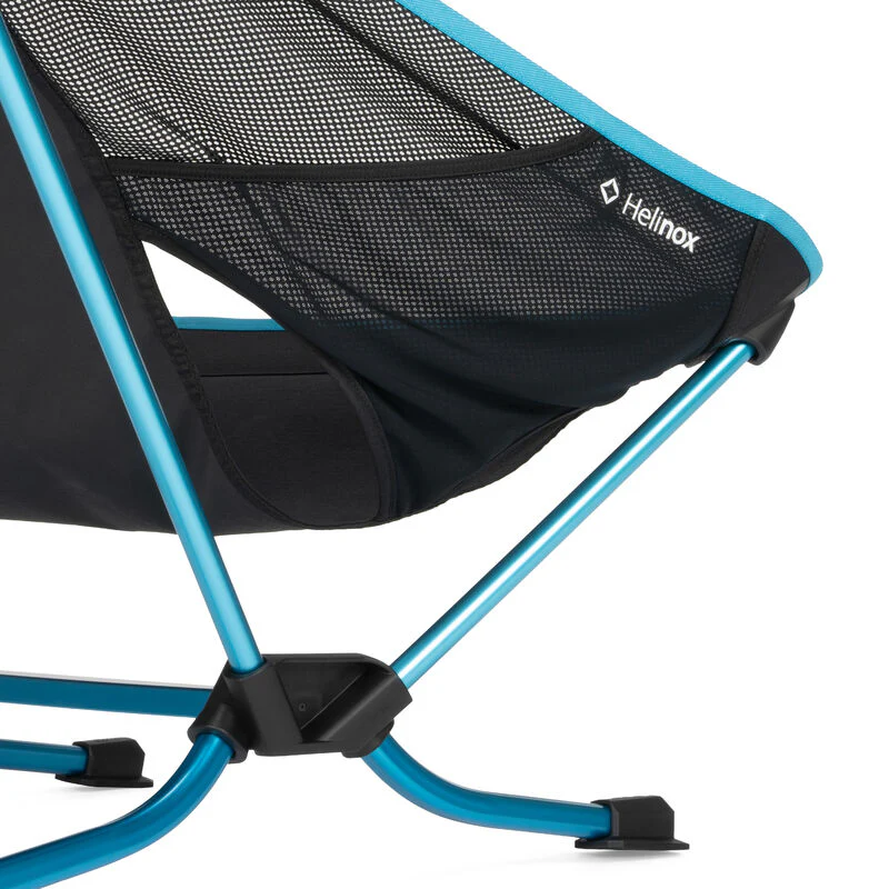 Helinox Beach Chair (re) Black/Cyan Blue - 4