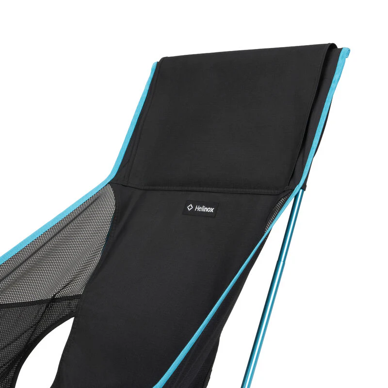 Helinox Beach Chair (re) Black/Cyan Blue - 3