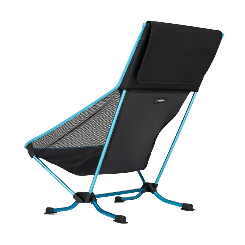 Helinox Beach Chair (re) Black/Cyan Blue - 2