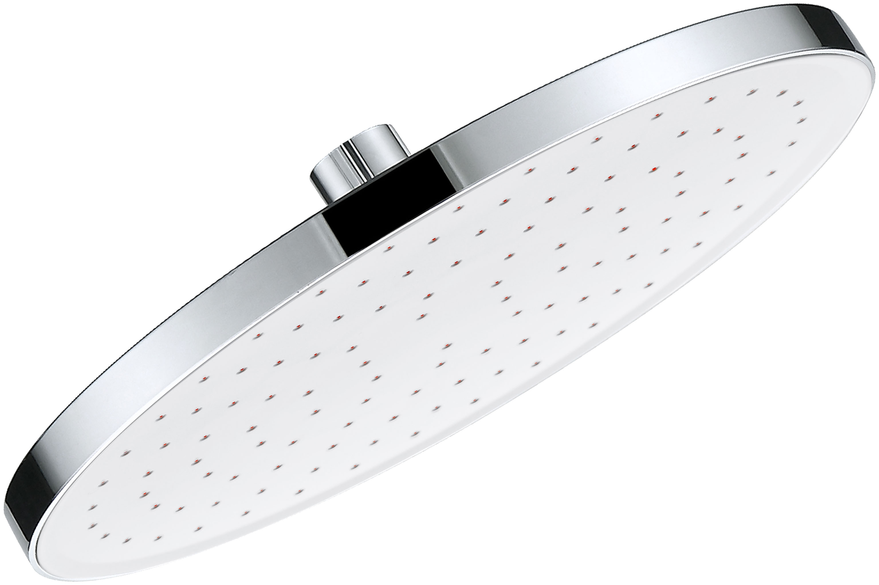 Overhead Self Clean- Chrome/ White Faceplate