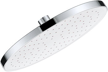 Overhead Self Clean- Chrome/ White Faceplate
