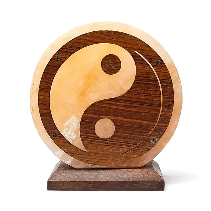 Saltlampa Yin Yang 