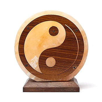 Saltlampa Yin Yang 