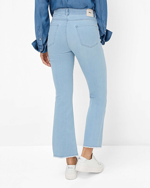 Jeans ShakiraS kort bootcut ljus denim - 3