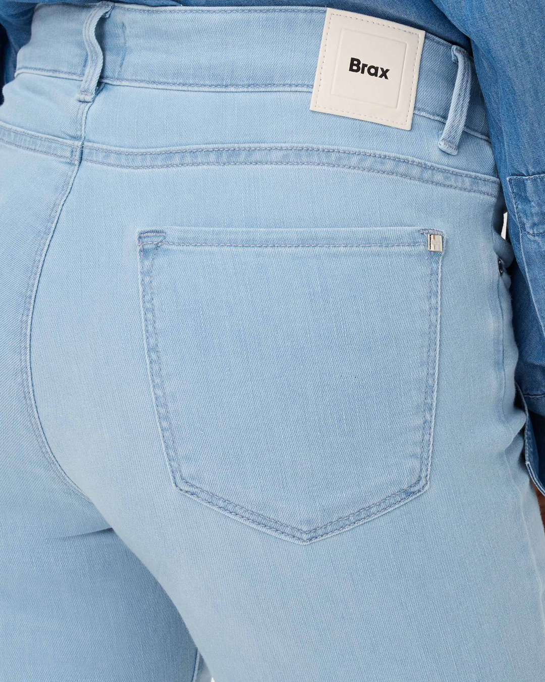 Jeans ShakiraS kort bootcut ljus denim - 4