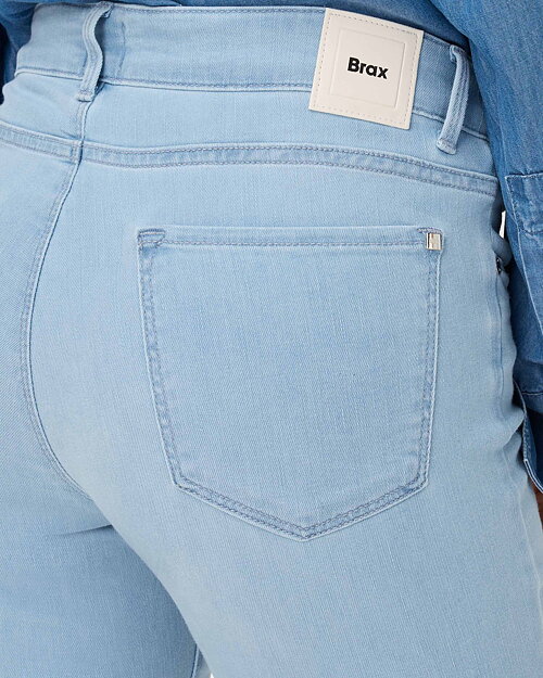 Jeans ShakiraS kort bootcut ljus denim - 4