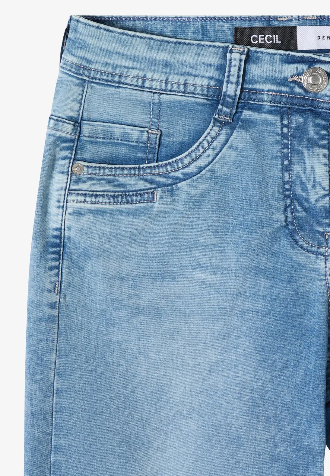 NOS Scarlet Shorts Light Blue - Stl. 26 - Cecil - 6