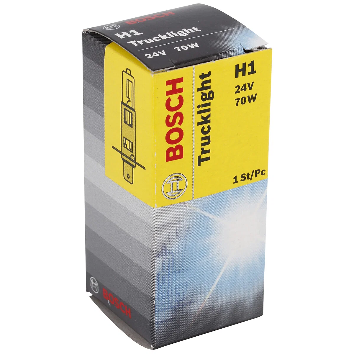 HALOGENLAMPA BOSCH H1 70W 24V - 3