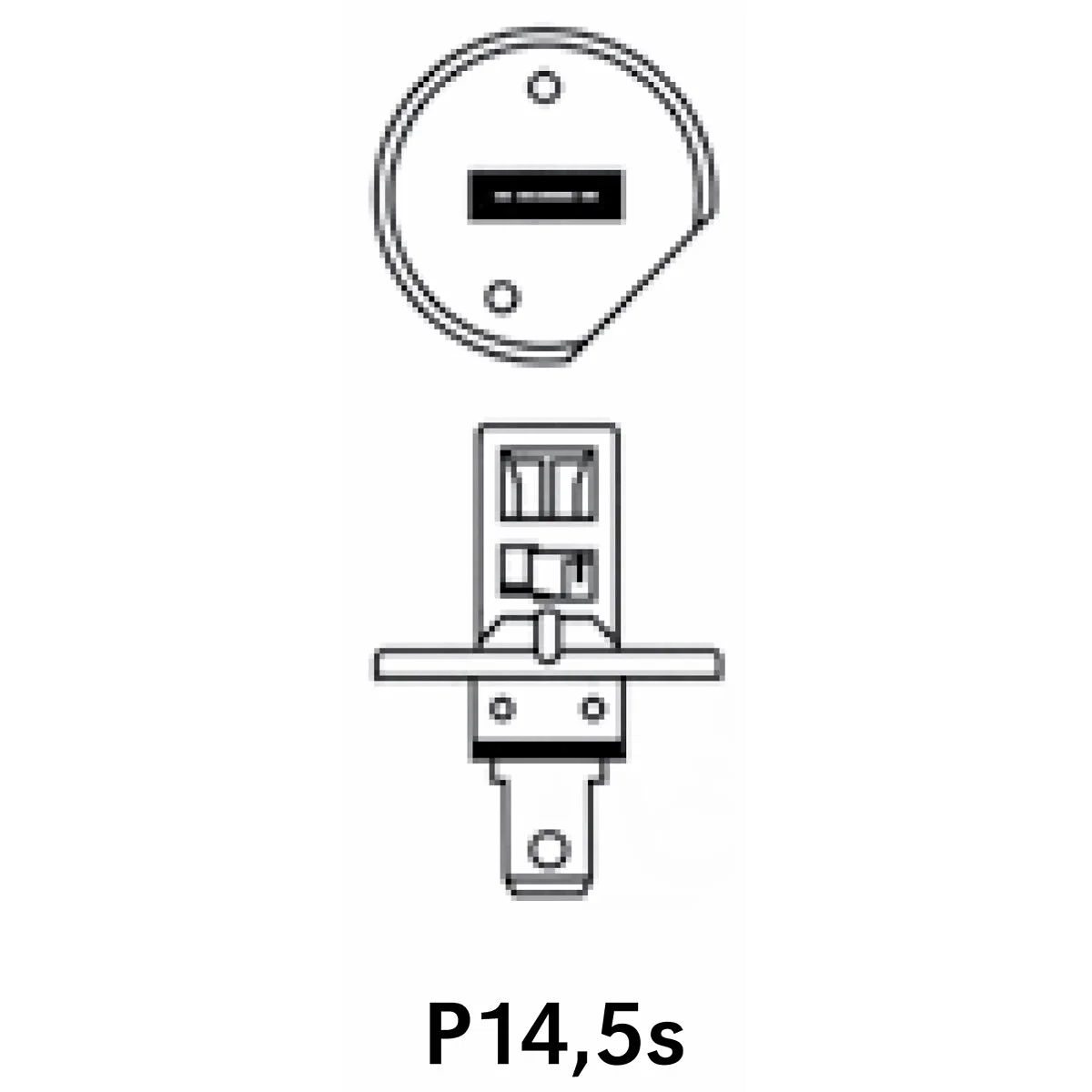 HALOGENLAMPA BOSCH H1 70W 24V