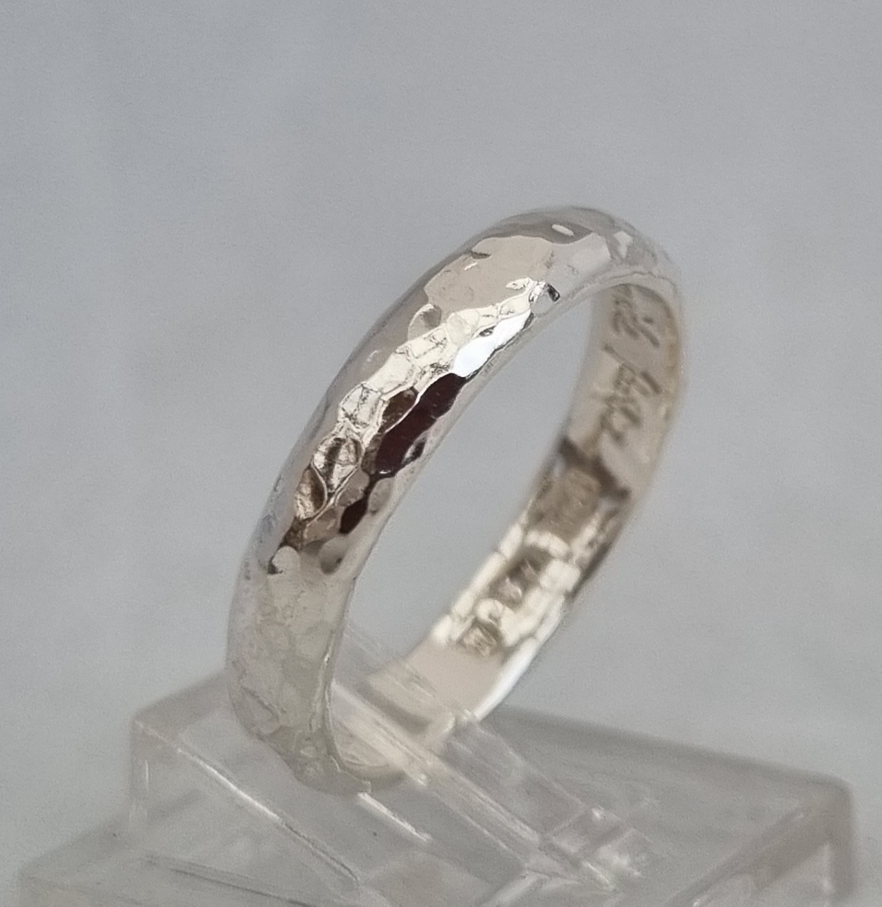 Enkel hamrad ring stl  17 - 2