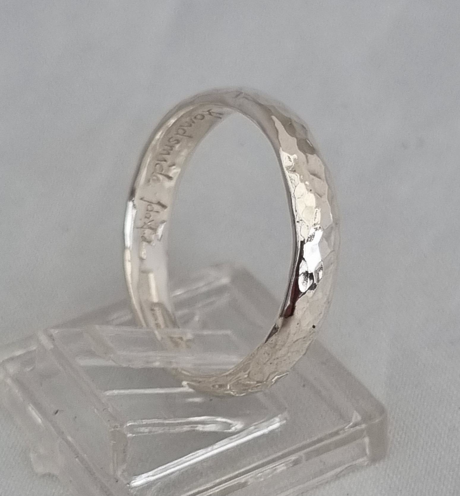 Enkel hamrad ring stl  17 - 4