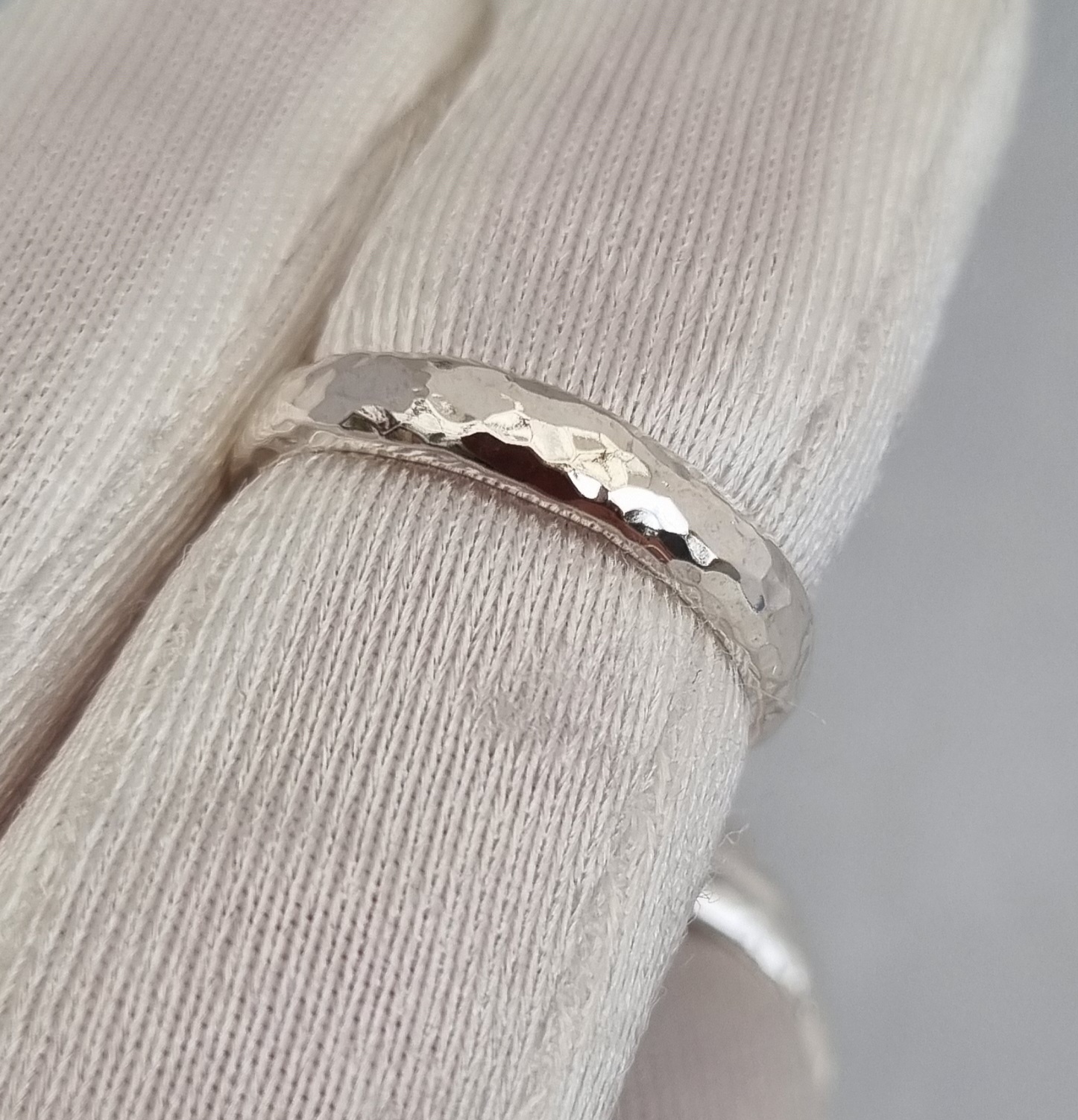 Enkel hamrad ring stl  18,3 - 2