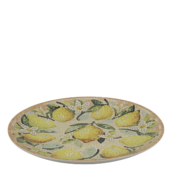 Chartres Fat Mosaik Med Citroner