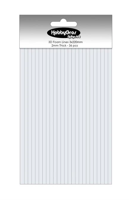 Hobbygros Foam Lines 2 mm