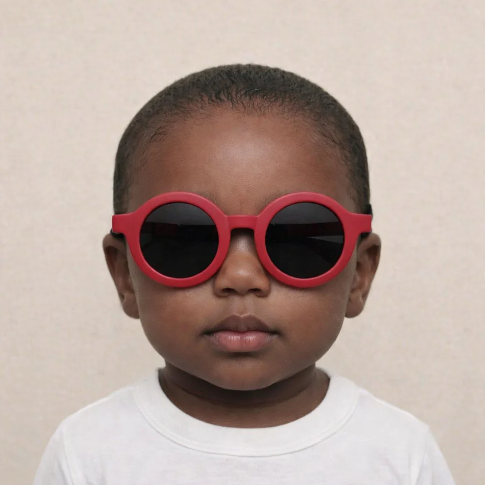 BabyMocs Bendable Soft Sunglasses Red - 5