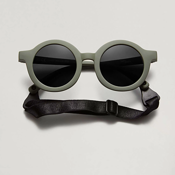 BabyMocs Child Bendable Soft Sunglasses Green