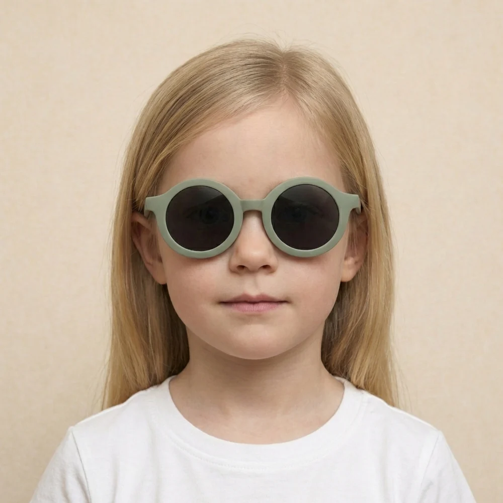 BabyMocs Child Bendable Soft Sunglasses Green - 5