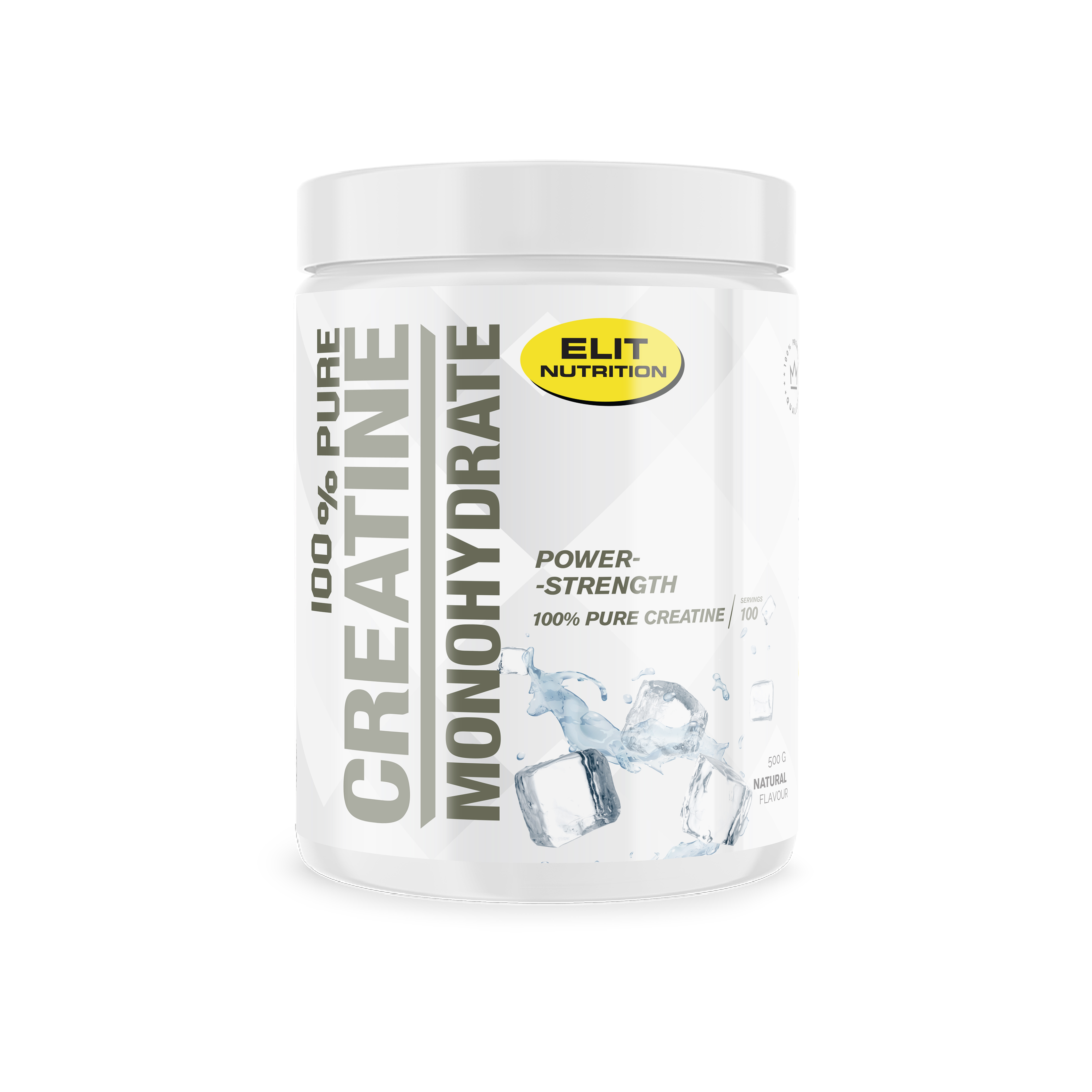 Kreatine monohydrat 100% Pure ELIT, 500g - Naturell