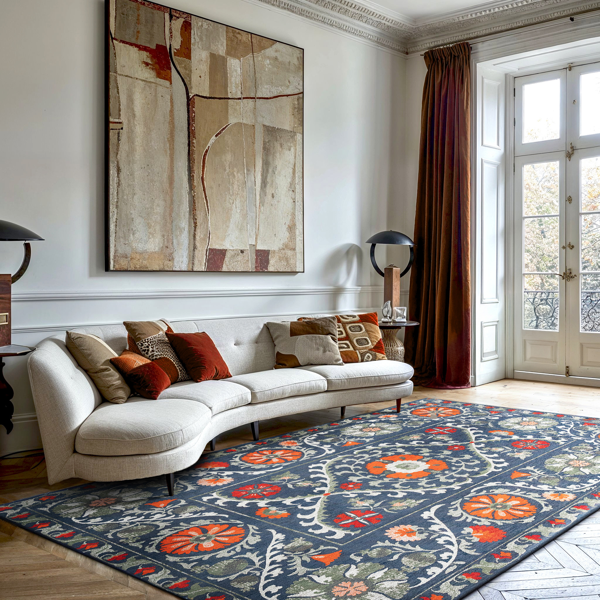 Suzani Nordic 170x240cm - 3
