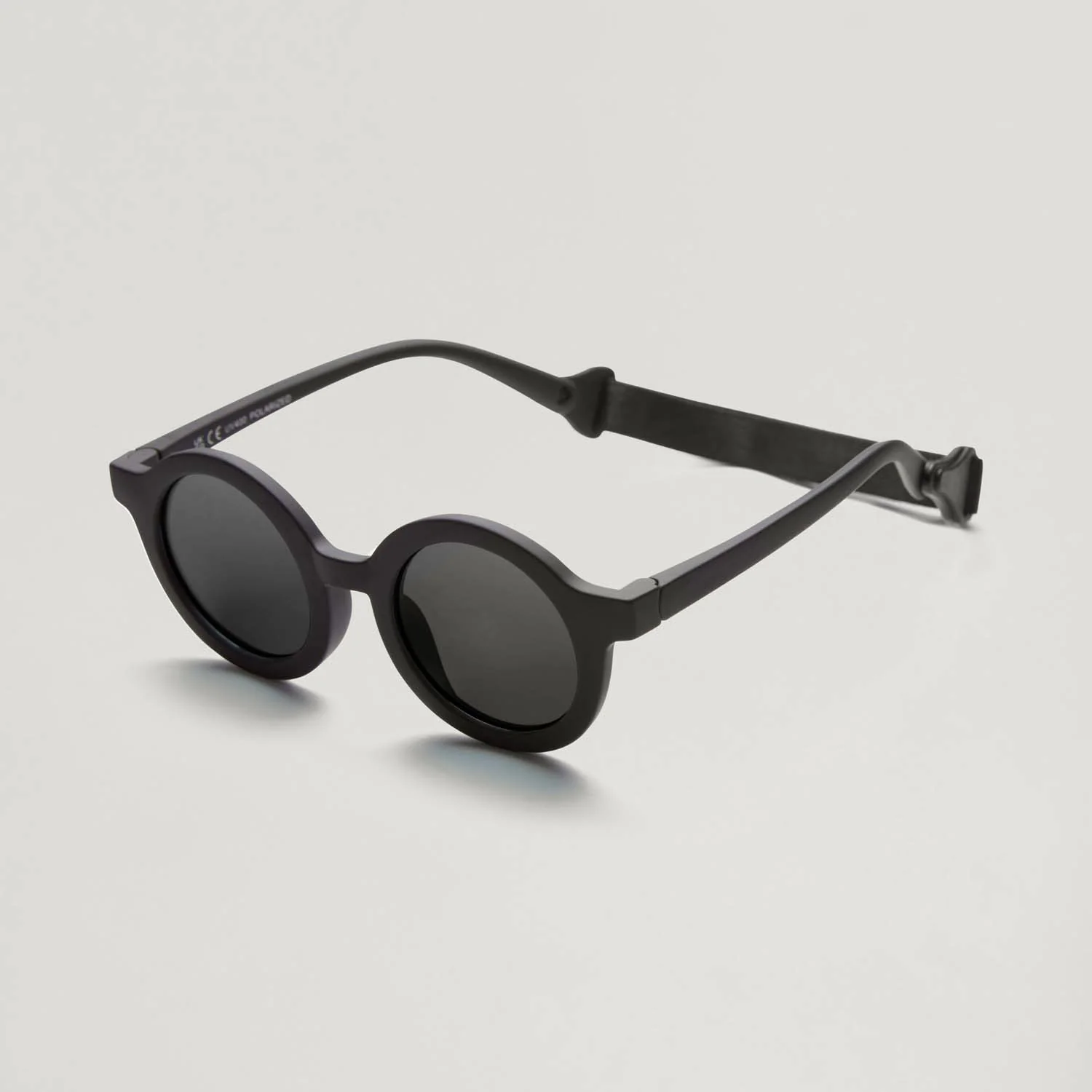 BabyMocs Child Bendable Soft Sunglasses Black - 2